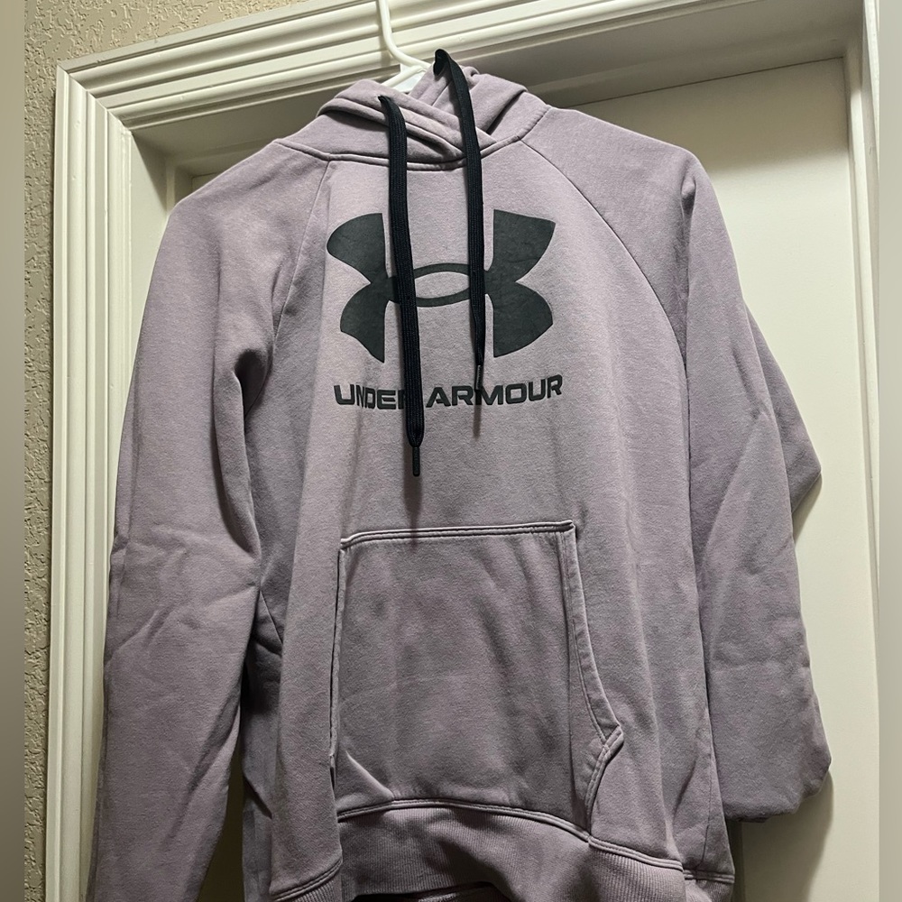 Purple under armor size medium hoodie